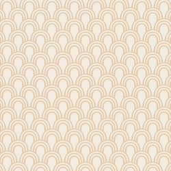 Happy Rainbows in Sandy Beige