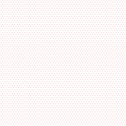Small Winter Dot in Sweet Pink on White
