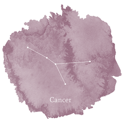 Cancer Sign Panel in Celestial