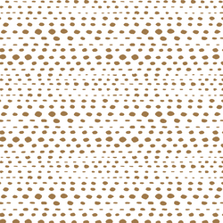 Little Skipping Stones in Ochre on White