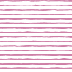 Artisan Stripe in Wisteria on White