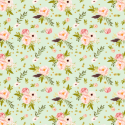Little Bunny's Garden in Soft Moss