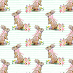 Little Striped Bunny Tales in Mist