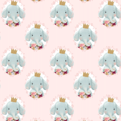 Little Ballerina Girl in Soft Blush