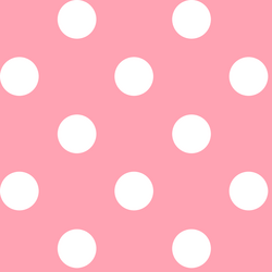 Jumbo Dot in Rose Pink