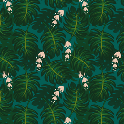Monstera Leaves in Lush