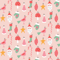 Ornaments in Pink Marshmallow