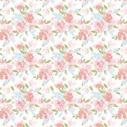 Small Peony Floral in Morning