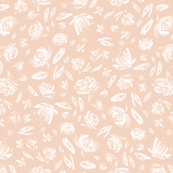 Spring Flowers in Blush