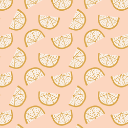 Boho Lemons in Vintage Blush