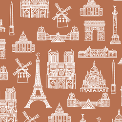 Jadore Paris in Terracotta