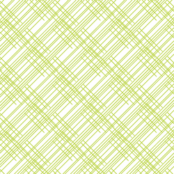 Thatched in Lime on White