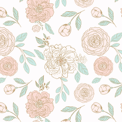 Princess Peonies in Royal