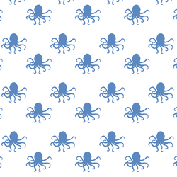 Octopus in Blue