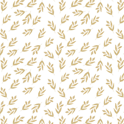 Fall Foliage in Dusty Gold