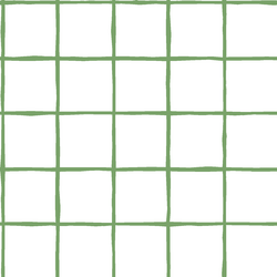 Windowpane in Pistachio on White