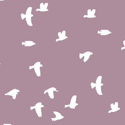 Flock Silhouette in Celestial