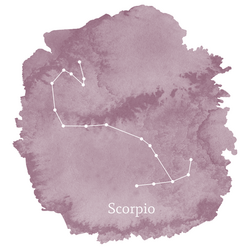Scorpio Sign Panel in Celestial