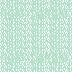 Small Spines in White on Mint Kiss