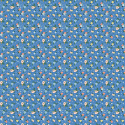Dainty Harbour Flowers in Bright Blue