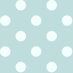 Jumbo Dot in Glacier Blue