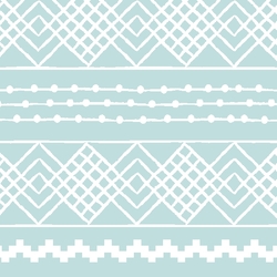 Etched Stripe in Glacier Blue