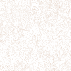 Paperie in Blush Petal on White