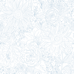 Paperie in Blue Sky on White