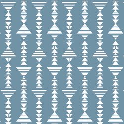 Little Tribal Stripe in Marine