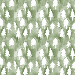 Christmas Tree in Winter Fir