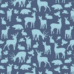 Forest Friends in Midnight