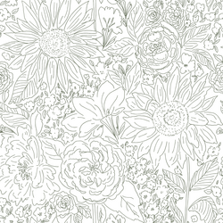 Paperie in Pine Green on White