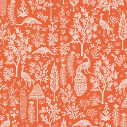 Menagerie Silhouette in Orange