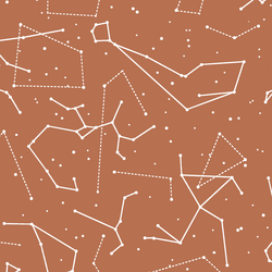 Star Charts in Terracotta
