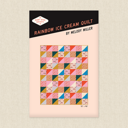 Rainbow Ice Cream Quilt