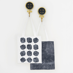 What's Your Sign Tote Panel in Eclipse
