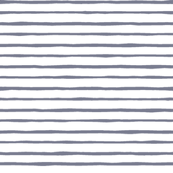 Artisan Stripe in Dove on White