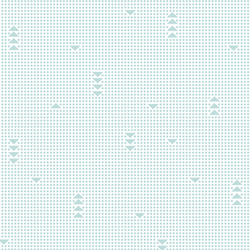 Geometry in Glacier Blue