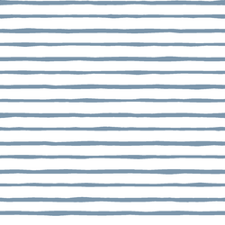 Artisan Stripe in Dusk on White