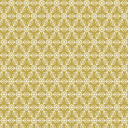 Snow Mosaic in Golden Bell