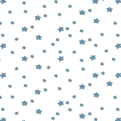 Star Light in Marine on White