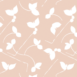 Botanicals in Pale Peach