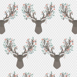 Going Stag in Winter