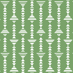 Little Tribal Stripe in Pistachio