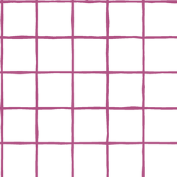 Windowpane in Azalea on White
