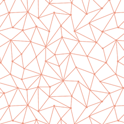 Astral Nights in Grapefruit on White