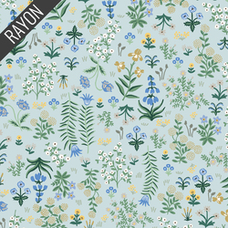 Menagerie Garden Rayon in Mint