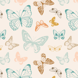 Boho Butterflies in Vintage Summer
