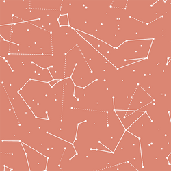 Star Charts in Desert Rose