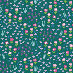 Flower Field in Emerald